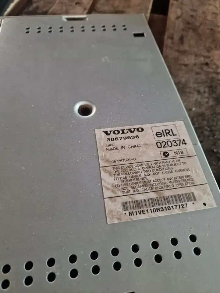 Volvo S40 (2004 - 2007) 30679536 Усилитель звука — фото 3