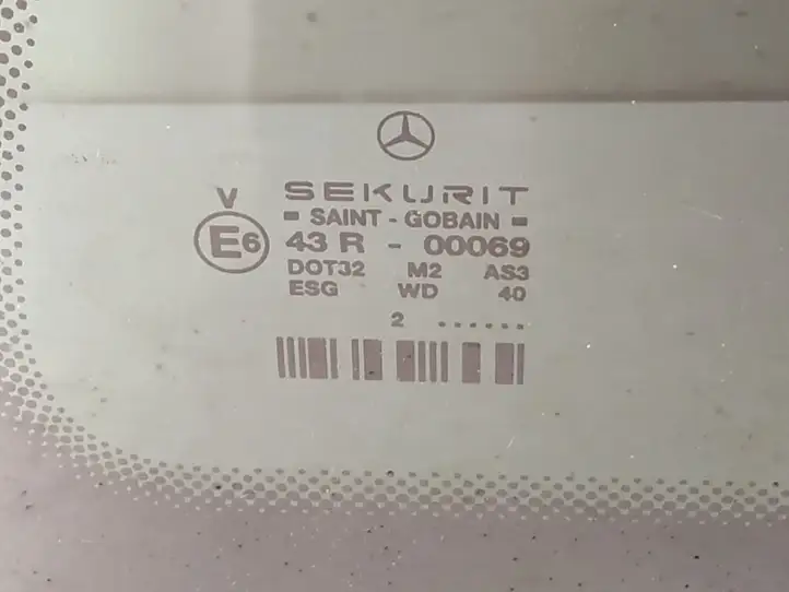 Mercedes-Benz Vaneo W414 (2001 - 2005) 4146700212 Заднее боковое стекло — фото 3