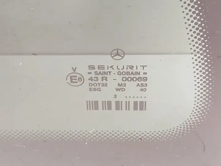 Mercedes-Benz Vaneo W414 (2001 - 2005) 4146701612 Заднее боковое стекло — фото 3