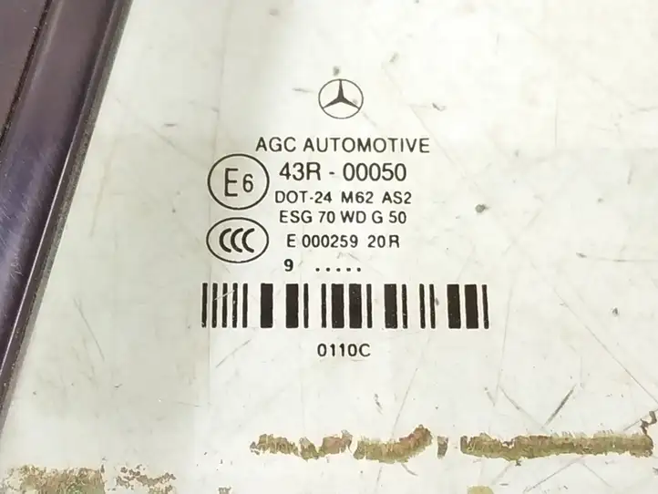 Mercedes-Benz E C207 W207 (2009 - 2017) 2076701500 Заднее боковое стекло — фото 3