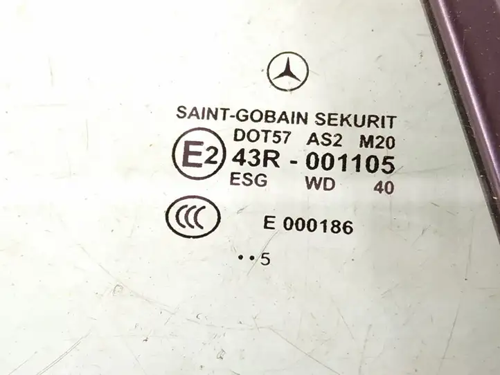 Mercedes-Benz SLK R171 (2005 - 2011) 1717350200 Заднее боковое стекло — фото 2