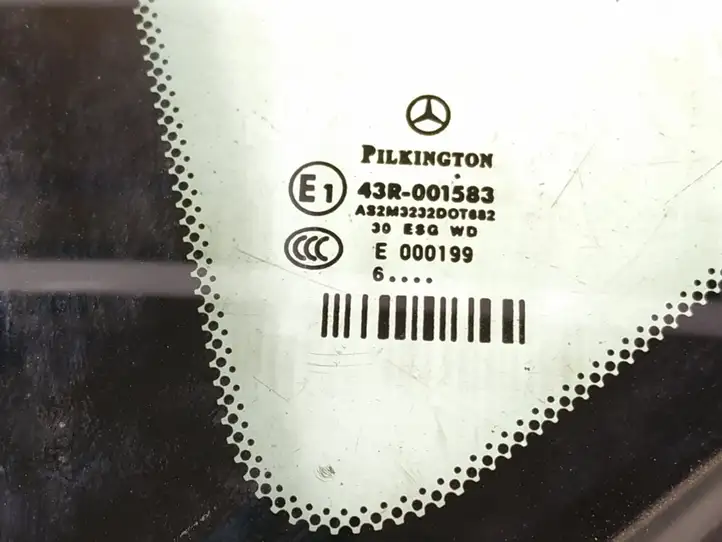 Mercedes-Benz A W169 (2004 - 2012) 1696700312 Заднее боковое стекло — фото 2