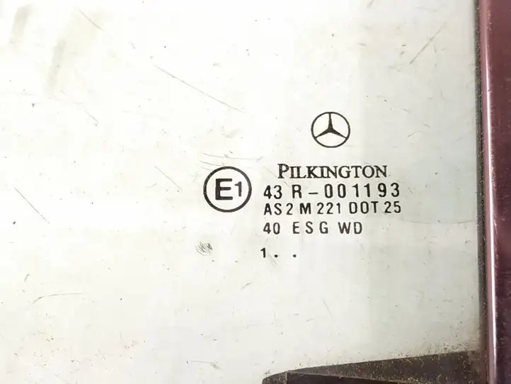 Mercedes-Benz SLK R170 (1996 - 2004) 1706700410 Заднее боковое стекло — фото 2