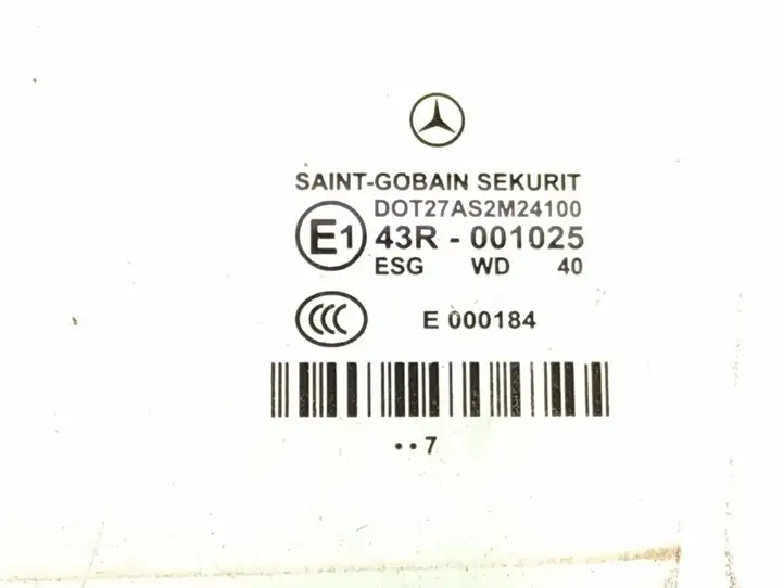 Mercedes-Benz E W211 (2002 - 2009) 2117350110 Стекло задней двери — фото 3
