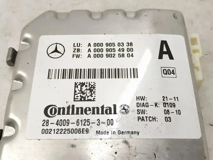Mercedes-Benz C W204 (2007 - 2014) 0009050338 Камера в лобовом стекле — фото 5