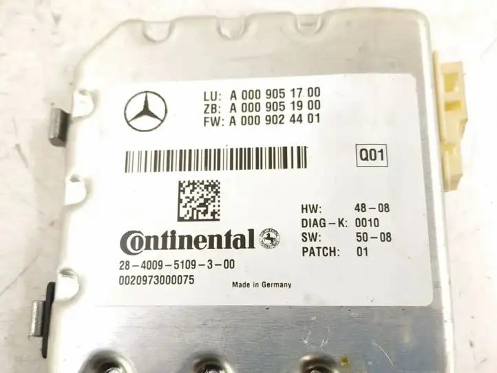 Mercedes-Benz E W212 (2009 - 2016) 0009051700 Камера в лобовом стекле — фото 4
