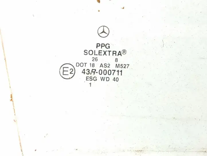 Mercedes-Benz E W210 (1995 - 2002) Стекло передней двери — фото 3