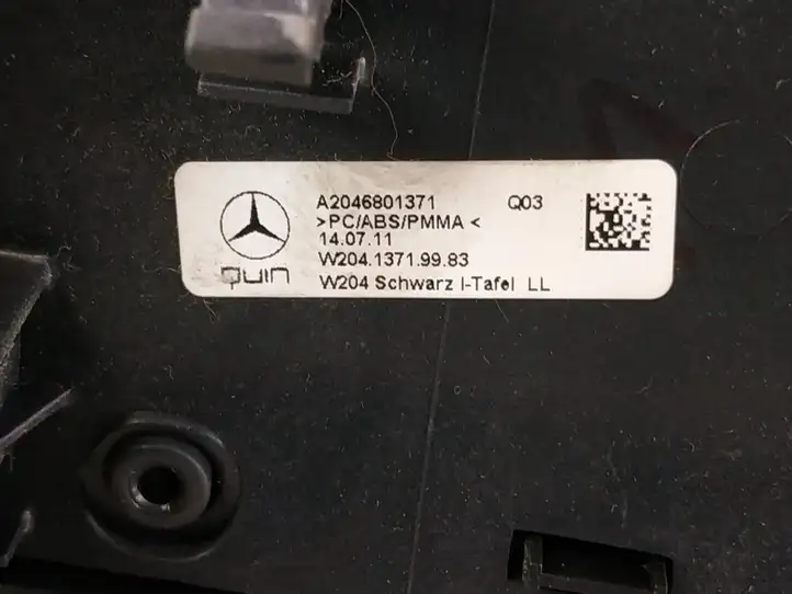 Mercedes-Benz C W204 (2007 - 2014) Отделка внутренней панели салона — фото 8