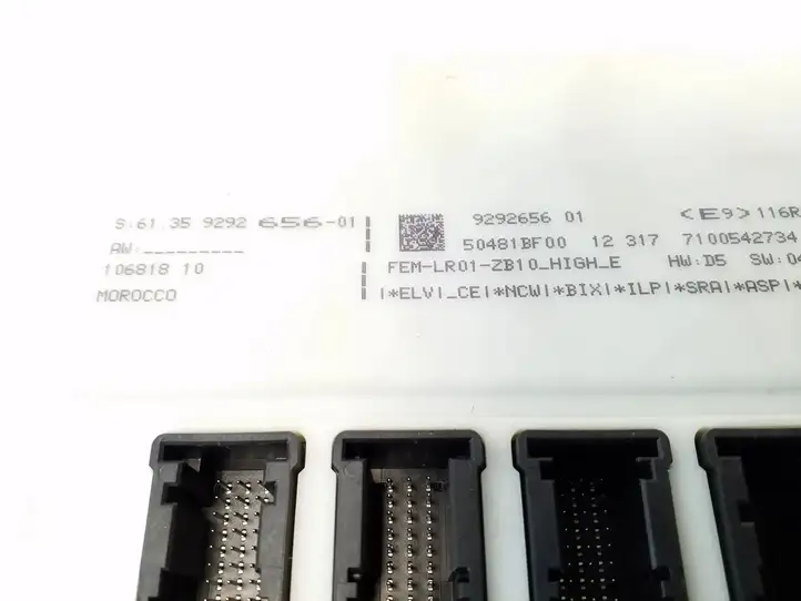 BMW 3 F30 F35 F31 (2012 - 2018) 6135929265601 Модуль комфорта — фото 2