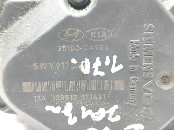 Kia Ceed (2015 - 2018) 351002A900 Дроссельная заслонка — фото 3
