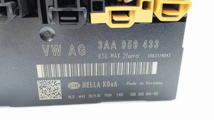 Volkswagen PASSAT B7 (2011 - 2014) 3AA959433 Модуль комфорта — фото 2