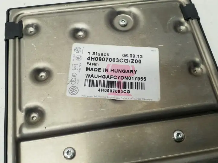 Audi A6 C7 (2011 - 2014) 4H0907063CG Модуль комфорта — фото 6