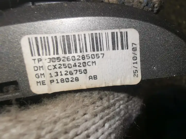 Opel Zafira B (2006 - 2008) 13126750 Кнопки на рулевом колесе — фото 3
