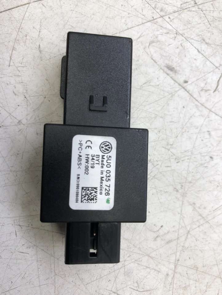 5U0035726 Volkswagen Tiguan Allspace USB jungtis