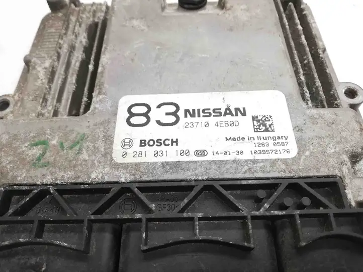 Nissan Qashqai (2013 - 2017) 237104EB0D Блок управления двигателем (ЭБУ) — фото 2