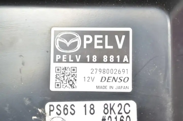 Mazda 3 (2017 - 2019) PELV18881A Блок управления двигателем (ЭБУ) — фото 4