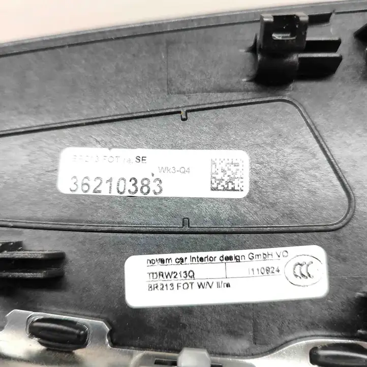 Mercedes-Benz E W213 (2016 - ) A2137306200 Накладка кнопки стеклоподъемника — фото 3