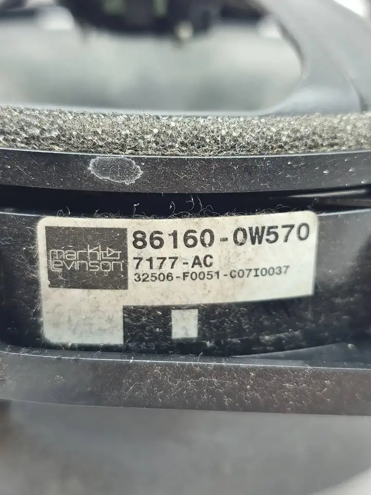 Lexus RX 330 - 350 - 400H (2008 - 2012) 861600W570 Динамики задних дверей — фото 5