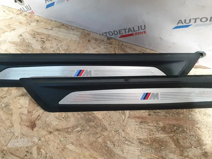 BMW 1 F20 F21 (2011 - 2019) 8051037 Внутренняя обшивка порога (комплект) — фото 8