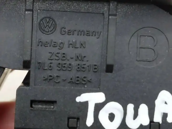Volkswagen Touareg I (2002 - 2010) 7L6959851B Блок кнопок стеклоподъемников — фото 4