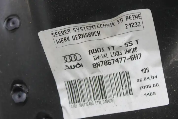 Audi TT Mk1 (2003 - 2006) 8N7867137 Прочие детали салона — фото 5