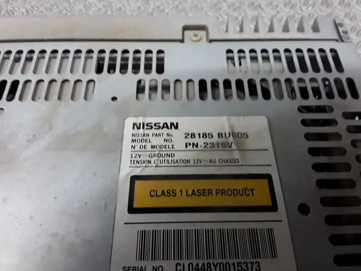 Nissan Almera N16 (2000 - 2010) 28185BU005 Магнитола / мультимедийная система — фото 2