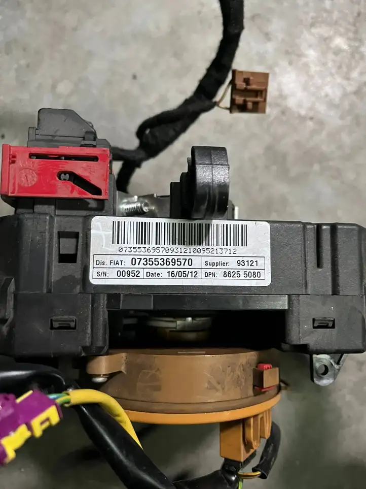 Fiat Ducato (2007 - 2014) 07355369570 Контактное кольцо SRS — фото 2
