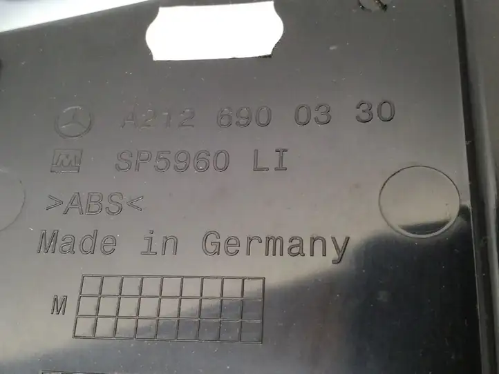 Mercedes-Benz E W212 (2009 - 2016) A2126900330 Обшивка стойки A — фото 6