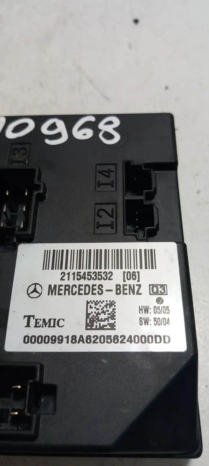 Mercedes-Benz E W211 (2002 - 2009) A2115453532 Модуль комфорта — фото 2