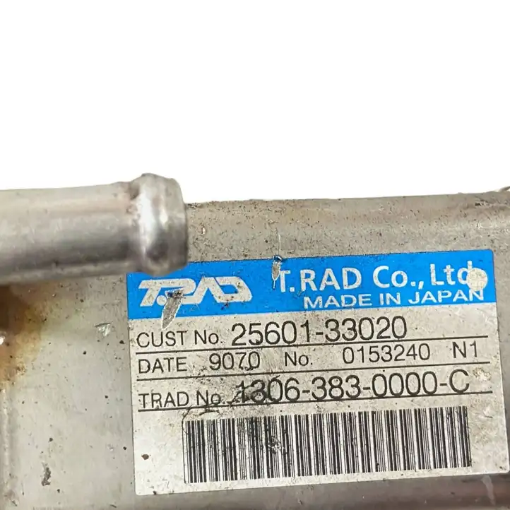 Toyota Auris 150 (2006 - 2012) 2560133020 Охладитель клапана EGR — фото 7