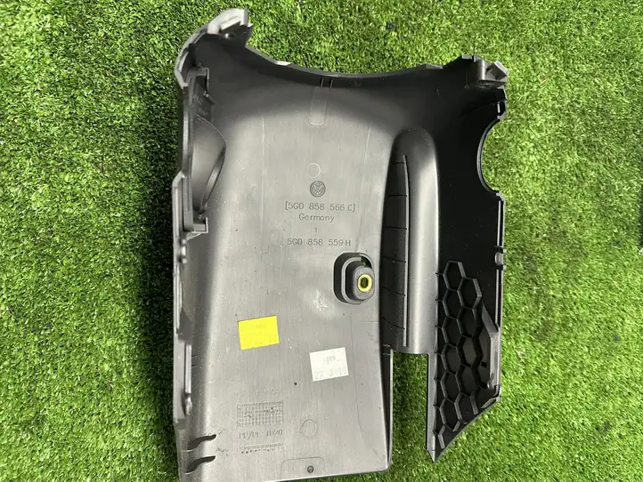 Volkswagen Golf VII (2013 - 2019) 5G0858566C Оплётка рулевого колеса — фото 5