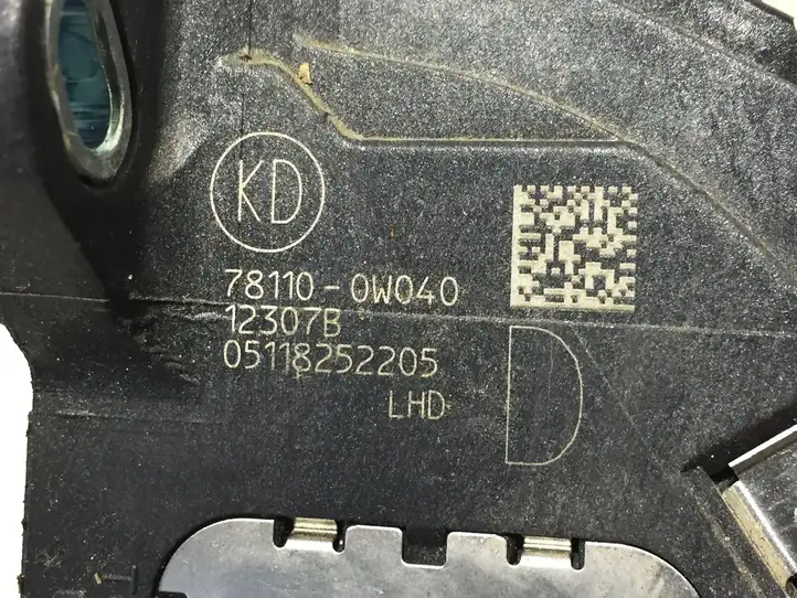 Toyota Auris E180 (2012 - 2018) 781100W040 Педаль акселератора — фото 6