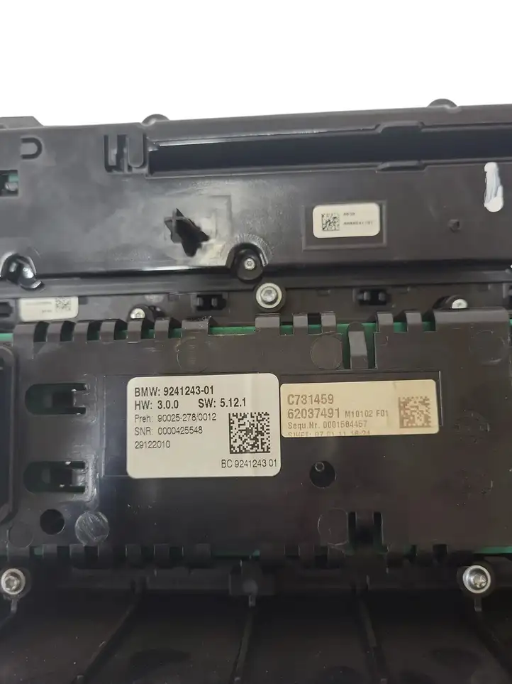 BMW 5 F10 F11 (2009 - 2016) 924124301 Блок управления климат-контролем — фото 7