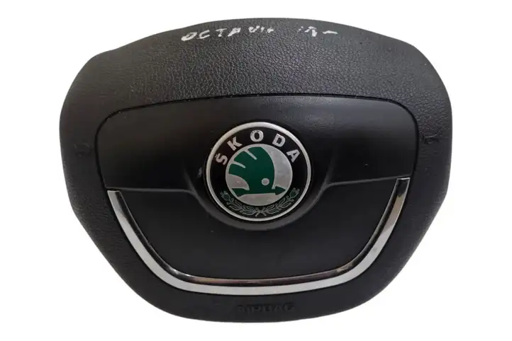 Skoda Octavia Mk2 (1Z) (2004 - 2013) 1Z0880201AK Подушка безопасности руля — фото 1