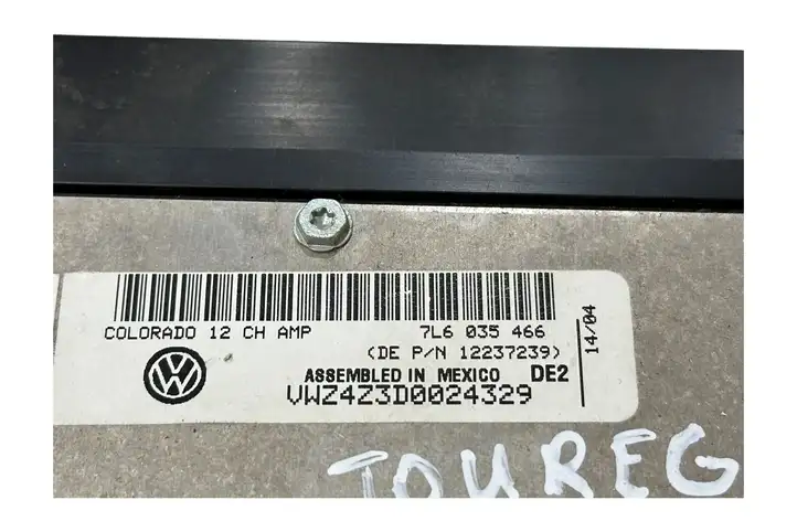 Volkswagen Touareg I (2002 - 2010) 7L6035466 Усилитель звука — фото 5