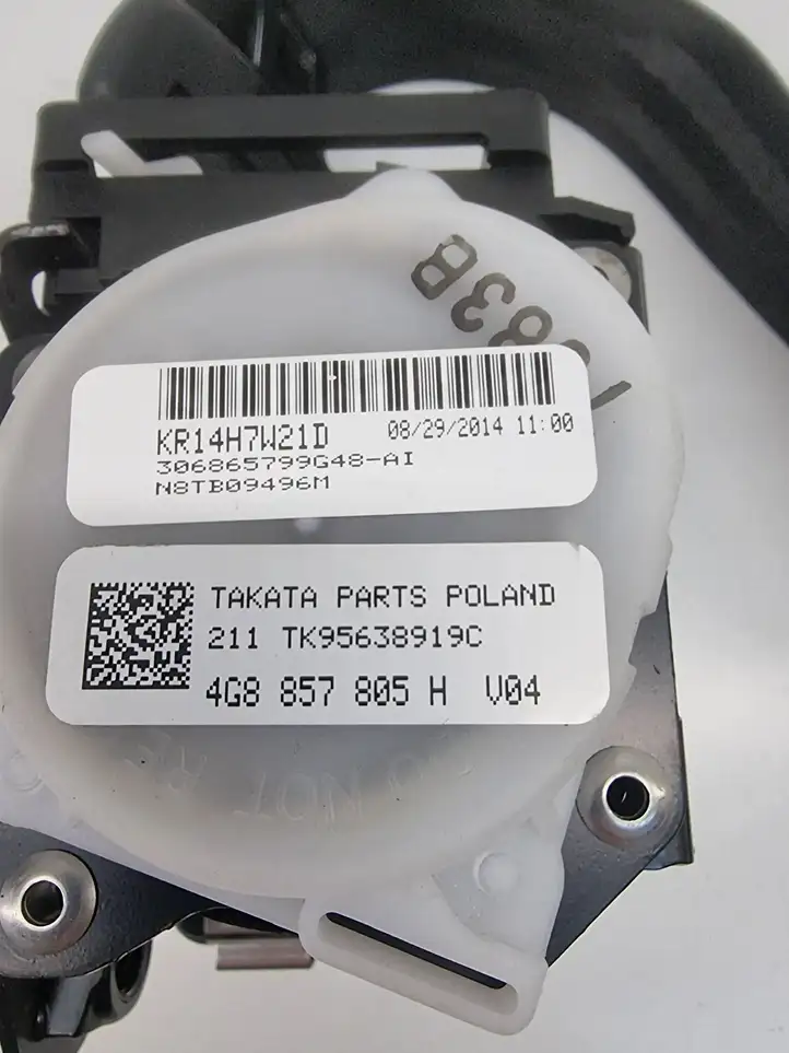 Audi RS6 C7 (2012 - 2014) 4G8857805H Задний ремень безопасности — фото 7
