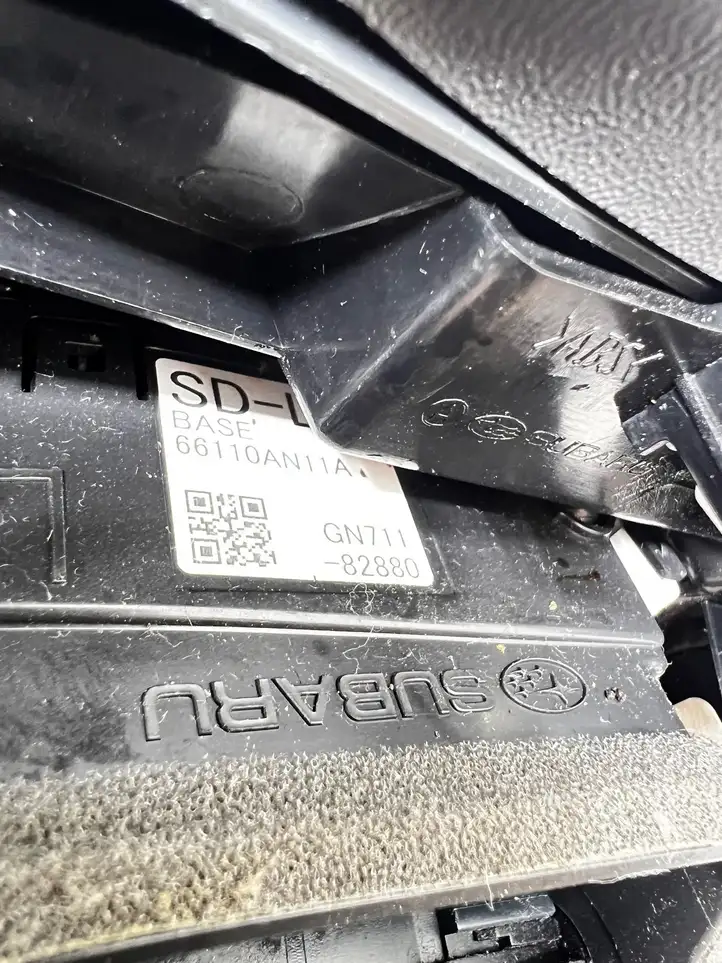 Subaru Outback (BT) (2019 - ) 66110AN11A Задний воздушный дефлектор — фото 5