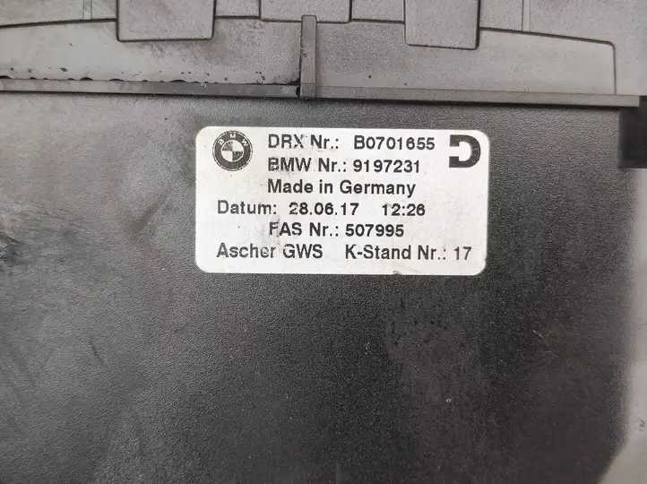 BMW 6 F12 F13 (2010 - 2018) 9197231 Пепельница — фото 5