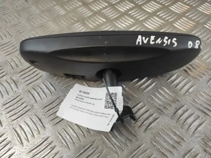 Toyota Avensis T250 (2006 - 2009) 015626 Салонное зеркало заднего вида — фото 3