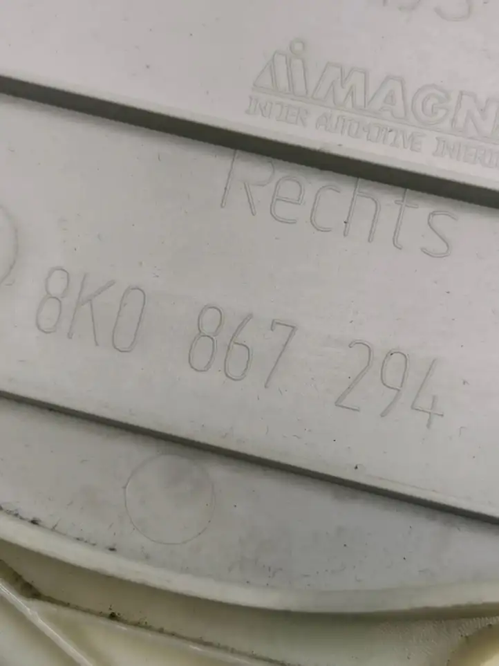 Audi A4 S4 B8 8K (2007 - 2011) 8K0867294 Верхняя обшивка стойки B — фото 8