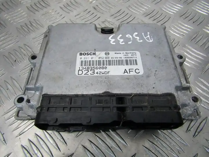 Fiat Ducato (2002 - 2006) 1348356080 Блок управления двигателем (ЭБУ) — фото 1