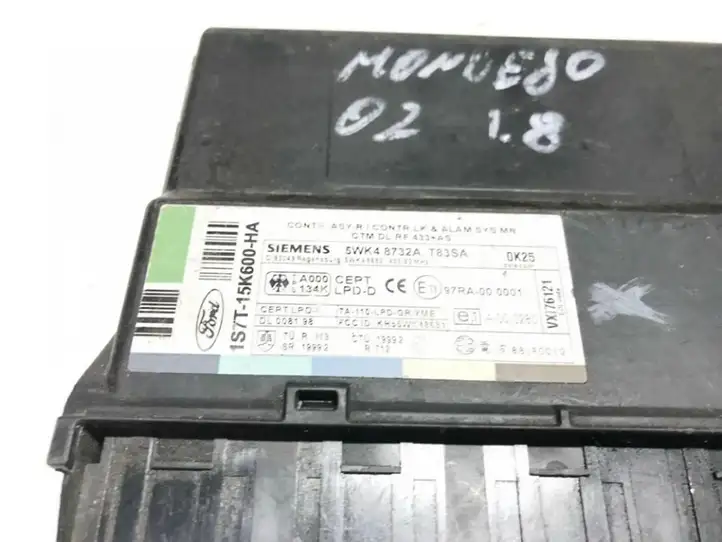 Ford Mondeo Mk III (2000 - 2007) 1s7t15k600ha Модуль комфорта — фото 2