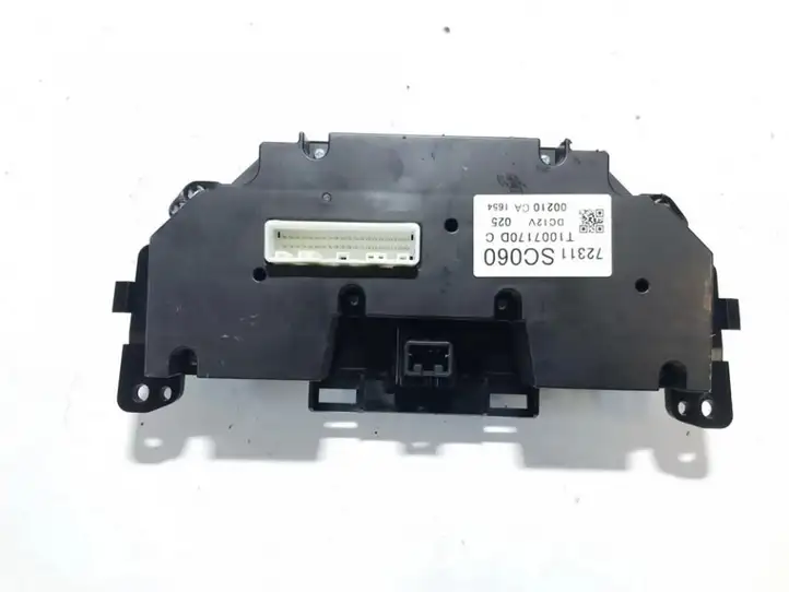 Subaru Forester SH (2008 - 2013) 72311sc060 Блок управления климат-контролем — фото 2
