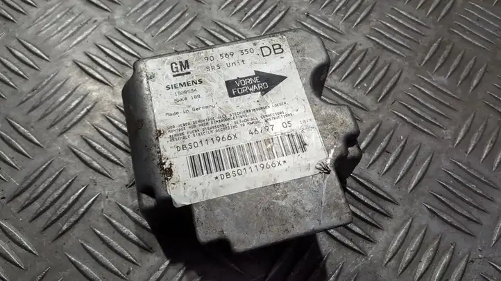 Opel Vectra B (1999 - 2002) 90569350db Датчик удара SRS — фото 1