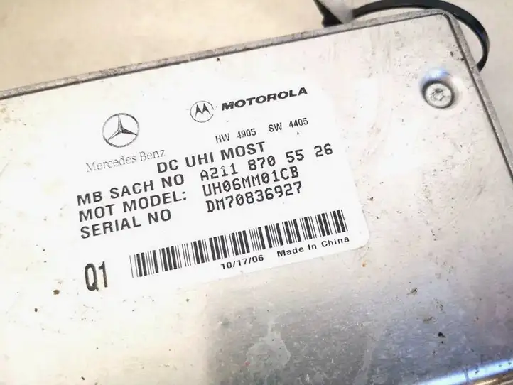 Mercedes-Benz R W251 (2005 - 2013) a2118705526 Прочие блоки управления — фото 2