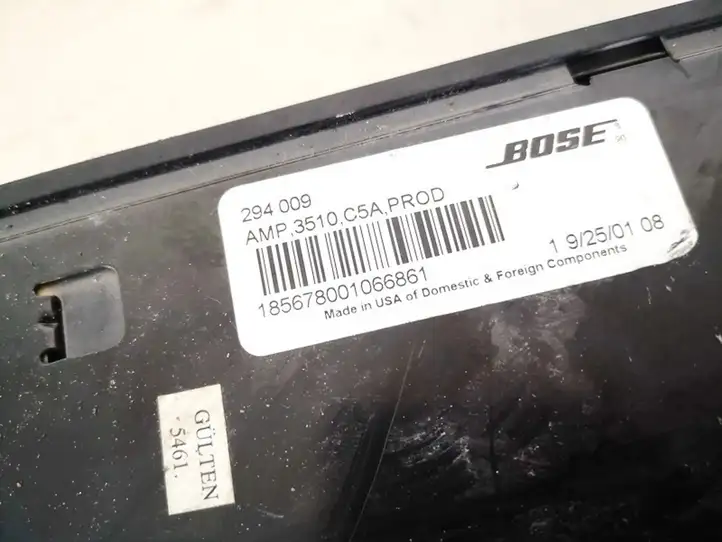 Audi A6 S6 C5 4B (1997 - 2001) 294009 Усилитель звука — фото 3