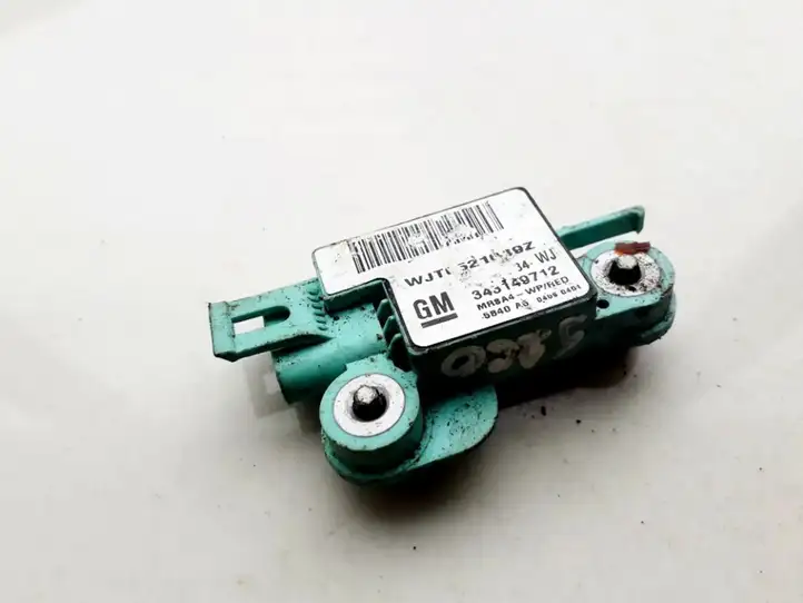 Opel Meriva A (2002 - 2006) 343149712 Датчик удара SRS — фото 1