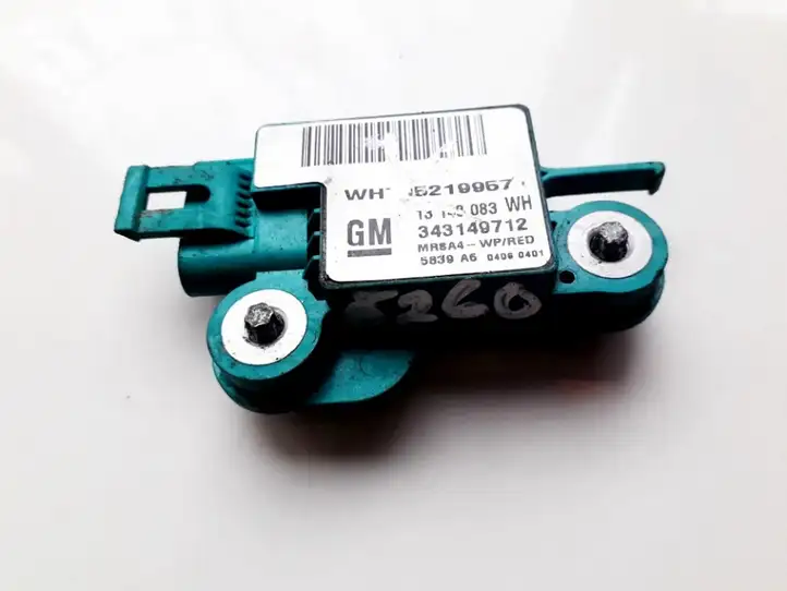 Opel Meriva A (2002 - 2006) 343149712 Датчик удара SRS — фото 1