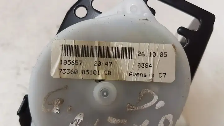 Toyota Avensis T250 (2003 - 2006) 105657 Задний ремень безопасности — фото 4