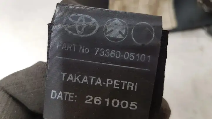 Toyota Avensis T250 (2003 - 2006) 105657 Задний ремень безопасности — фото 6